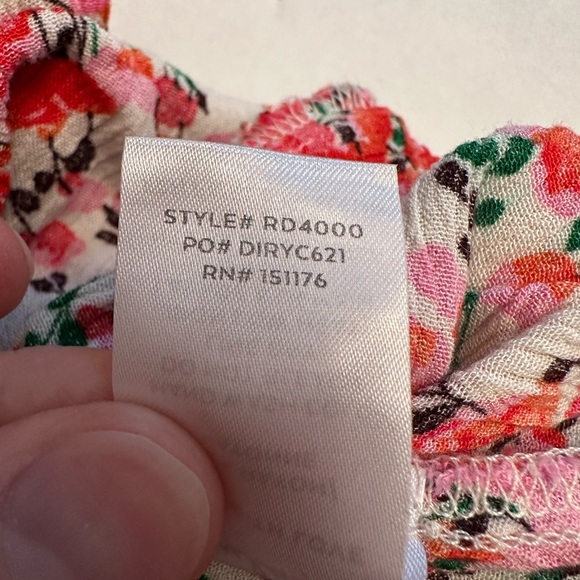 Lulus View from the Meadow White Floral Print Strapless Midi Dress - Picture 6 of 8